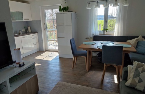 Fridolfing Appartement | cozy apartment with balcony and I on the Chiemgau Alps