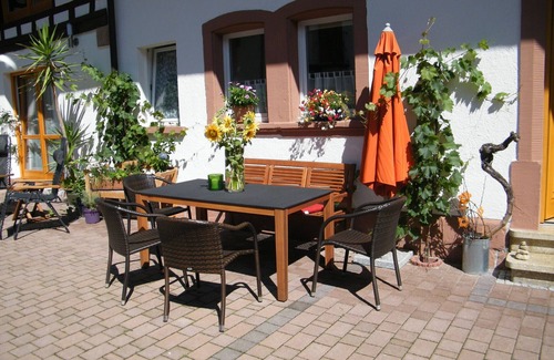 Gocklingen Appartement | Appartement confortable avec méditerranéenne Winzerhof Weinhaus Fabio