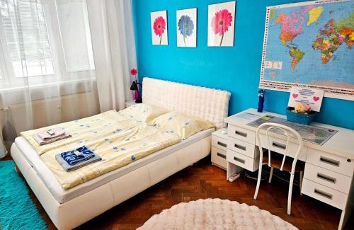 Presov Maison | Cozy Blue Apartment Prešov