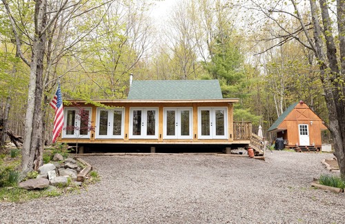 Town of Conesville Cabine | Cabine isolée confortable NY