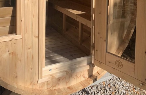 West Grey Cabine | Cozy cabin on a river with an outdoor wood burning sauna and firepit