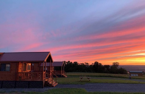 Hector Cabine | Cozy Cabin on Seneca Wine Trail Vineyard/Lake View 1