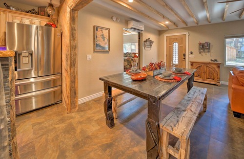 Christopher Creek Cottage | Cozy Cabin Retreat w/ Patio & Fenced Yard