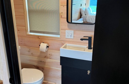 Burdett Cabine | Cozy cabin tucked in the heart of the finger lakes with a lake view and patio!