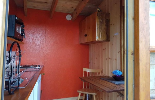 Newcastle-on-Clun Cottage | Foxgloves Hut. You can be woken up by birds