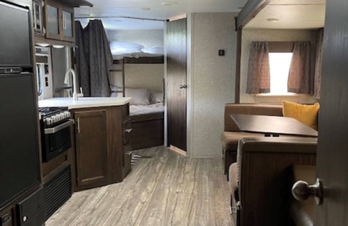 Clarksville Maison | Cozy Camper at Bear Creek