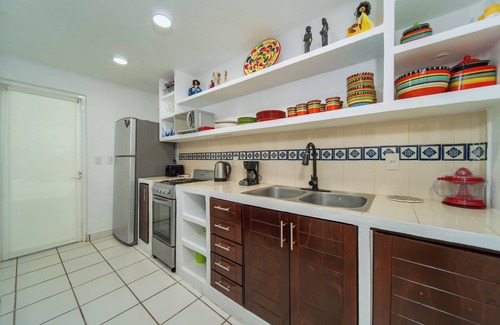 Crucecita Maison | Confortable et situé au centre de 3 chambres avec cour privée