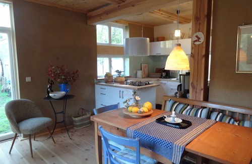 Quappendorf Maison | Chalet confortable dans un emplacement idéal sur la rivière avec un beau jardin