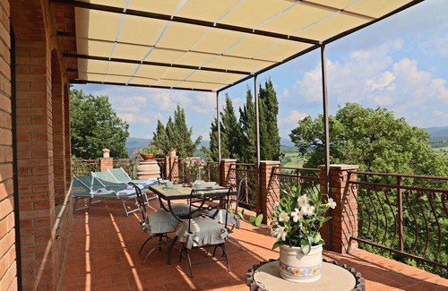 San Macario In Monte Maison | Cottage en pierre avec piscine privée jusqu'à 5 personnes près de San Gimignano