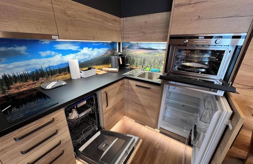 Ricky v Orlickych horach Appartement | Cozy apartment close to ski centre Říčky, ideal for a family or couple.