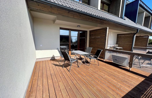 Ricky v Orlickych horach Appartement | Cozy apartment close to ski centre Říčky, ideal for a family or couple.