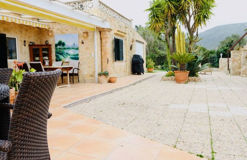 Son Antem Maison | Finca confortable avec piscine et vue sur la montagne