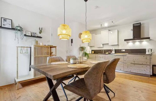Luedinghausen Appartement | Cozy half-timbered apartment in the center of Lüdinghausen with balcony
