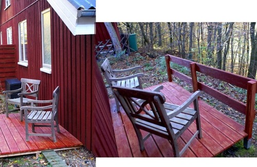 Bremke Cabine | Maison de vacances confortable de style scandinave pour 5 personnes avec sauna