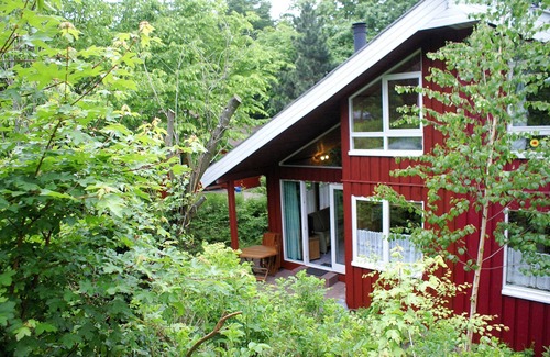 Bremke Cabine | Maison de vacances confortable de style scandinave pour 5 personnes avec sauna