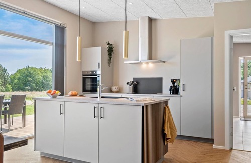 Hvidbjerg Strand Maison | Maison confortable à Børkop avec sauna