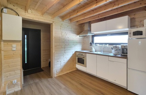 Miroszewo Maison | Maison confortable à Nowe Warpno avec.