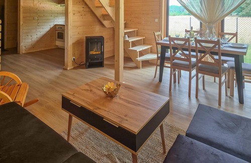 Miroszewo Maison | Maison confortable à Nowe Warpno avec.