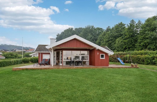 Grønninghoved Strand Maison | Belle maison à Sjølund avec sauna
