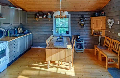 Bjerkreim Maison | Maison confortable à Vikeså avec vue.