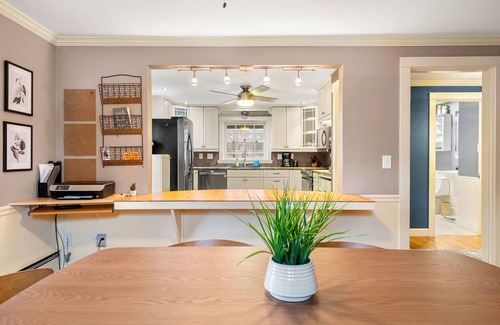 Nashua Maison | Cozy home with hot tub minutes to downtown Nashua and Shops