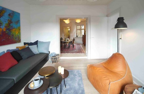 Midtbyen Appartement | Confortable au coeur d'Aarhus (5 pièces - 115 m2)