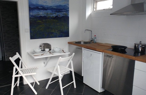 Laugardalur Appartement | Petit appartement accueillant dans la région tranquille de la vallée de Laugardalur