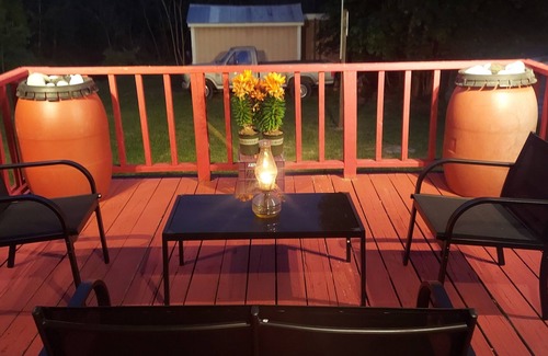 Lost Creek Maison | Cozy little old House in Lost Creek PA: Enchanting deck and expansive yard