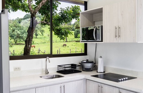 Bijagua Cabine | Cozy Lodge near Río Celeste with AC