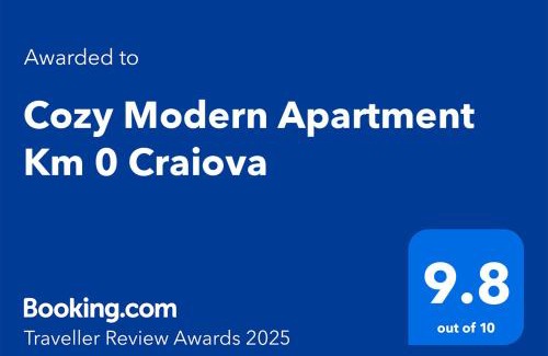 Craiova Appartement | Cozy Modern Apartment Km 0 Craiova