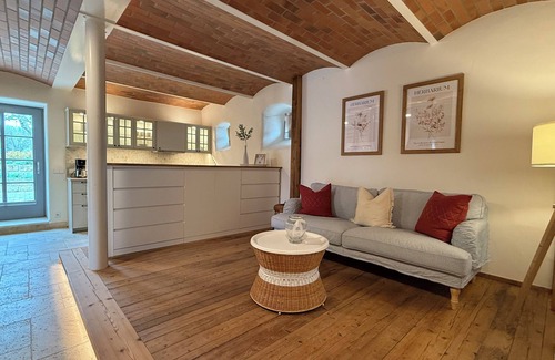 Radeburg Appartement | Cozy new vacation apartment near Dresden with sauna and terrace