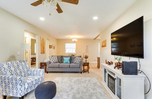 Mustang Maison | Cozy Oklahoma Retreat with Covered Patio and Gas Grill
