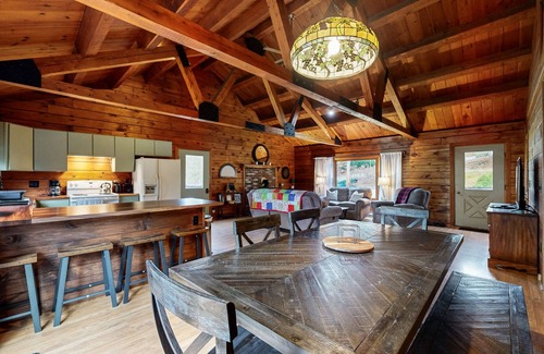 Barnstead Maison | Cozy Retreat with Spacious Deck, Firepit, and Outdoor Adventures Nearby