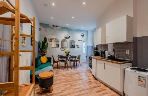 Wedding Appartement | Cozy Retro Chic with Patio and Self Check-in