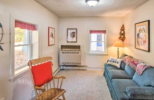 West Buxton Cottage | NEW! Cozy Rural Abode w/ Dock on Bonny Eagle Pond!