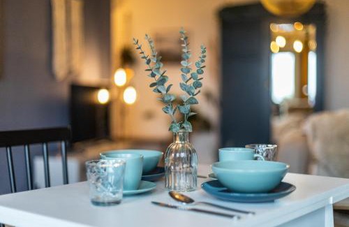 Zummeterhof Appartement | Cozy Souterrain Terrasse Garten Panoramablick
