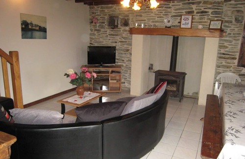 Le Rozel Cottage | Charmante maison de pêcheurs avec cour privée, proche plage du Rozel, 3 ch, 5 pers, WIFI, barbecue