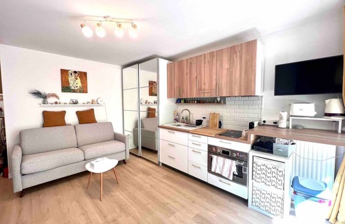 Levallois-Perret Appartement | Cozy studio and large terrace 5 mn from the metro and 10 mn from Paris only!