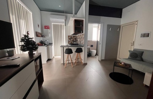 Misilmeri Appartement | Cozy studio apartment, furnished in modern vintage style, located in the center of town