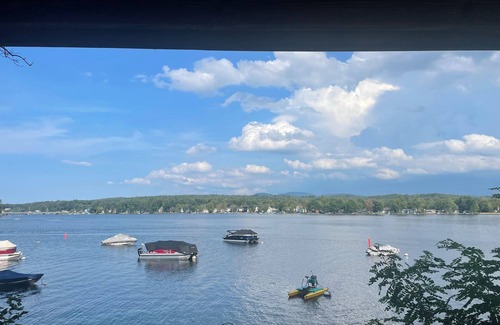Winnisquam Copropriété | Cozy studio condo on picturesque Lake Winnisquam in Tilton with AC, WiFi