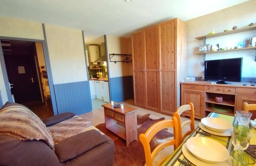 Cadeilhan-Trachere Appartement | Studio cosy 4 pers. à St-Lary-Soulan, équipé, proche pistes