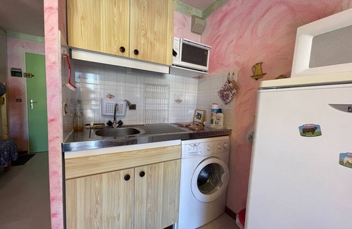 Le Sauze Appartement | Studio cosy pour 4 au cœur du Sauze avec balcon et équipements complets