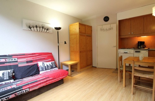 Flaine Appartement | Studio 4 pers, lave-vaisselle, proche pistes et commerces, navette gratuite