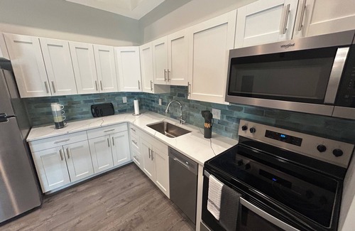 Evansville Appartement | Cozy studio in peaceful Evansville with AC, fitness room