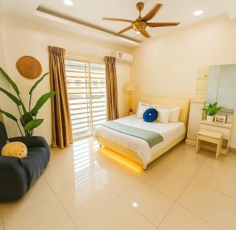 Melayu Maison | Cozy Suite for 2-6 pax near Kek Lok Si, Penang Hill, Sunshine Central