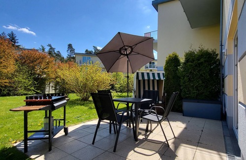 Gelbensande Copropriété | Cozy holiday home in nature with garden and terrace