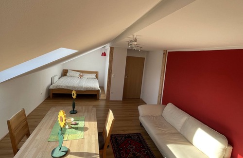 Bundenthal Appartement | Appartement 'Schwalbennest' sous le toit