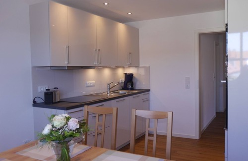 Kolitzheim Appartement | Cozy vacation apartment (80 sqm) for up to 4 people with fully equipped kitchen