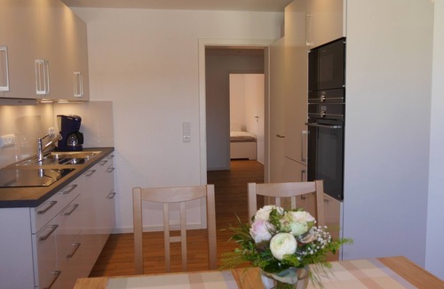 Kolitzheim Appartement | Cozy vacation apartment (80 sqm) for up to 4 people with fully equipped kitchen