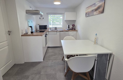 Gross Stroemkendorf Appartement | Cozy vacation apartment "Küstenkind" in a rural location in Groß Strömkendorf.